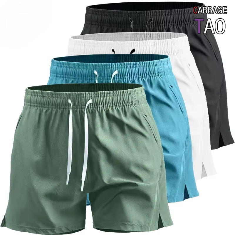 Shorts de sport d'été pour hommes, séchage rapide, légers, avec poches, pour la course, la gym et la