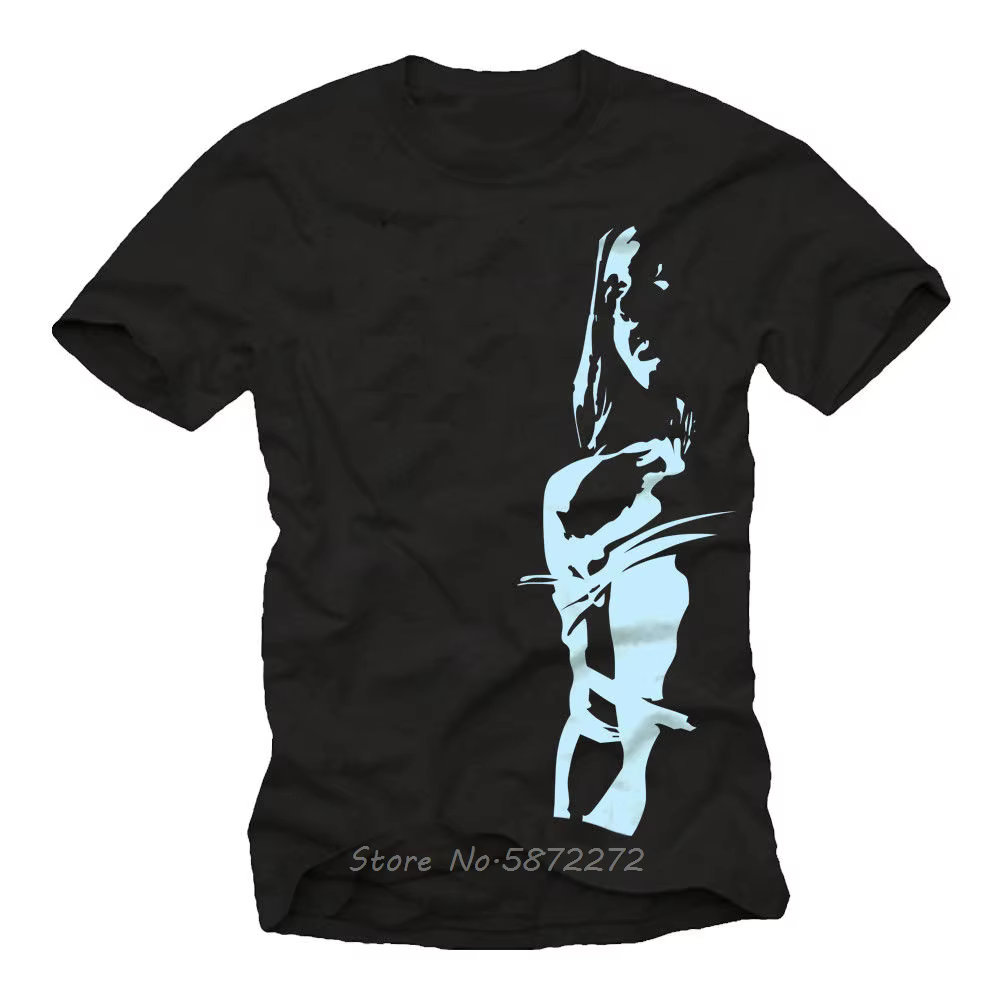 T-shirt de bondage sexy à la mode, sweat-shirt cool, vêtements de club de zoo, t-shirt New York Tatt
