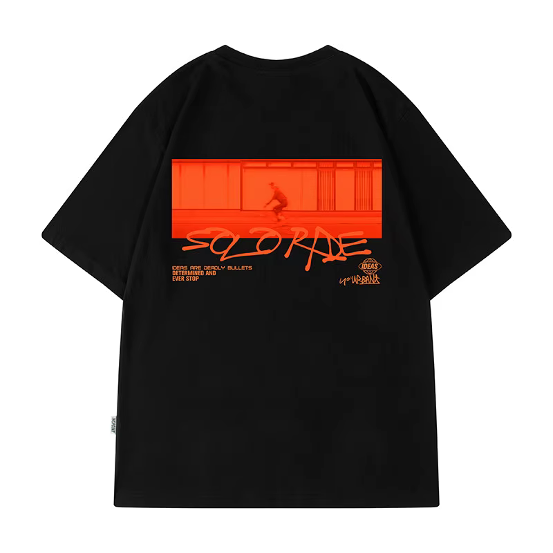 T-shirts amples à manches courtes pour hommes de marques de streetwear hip-hop