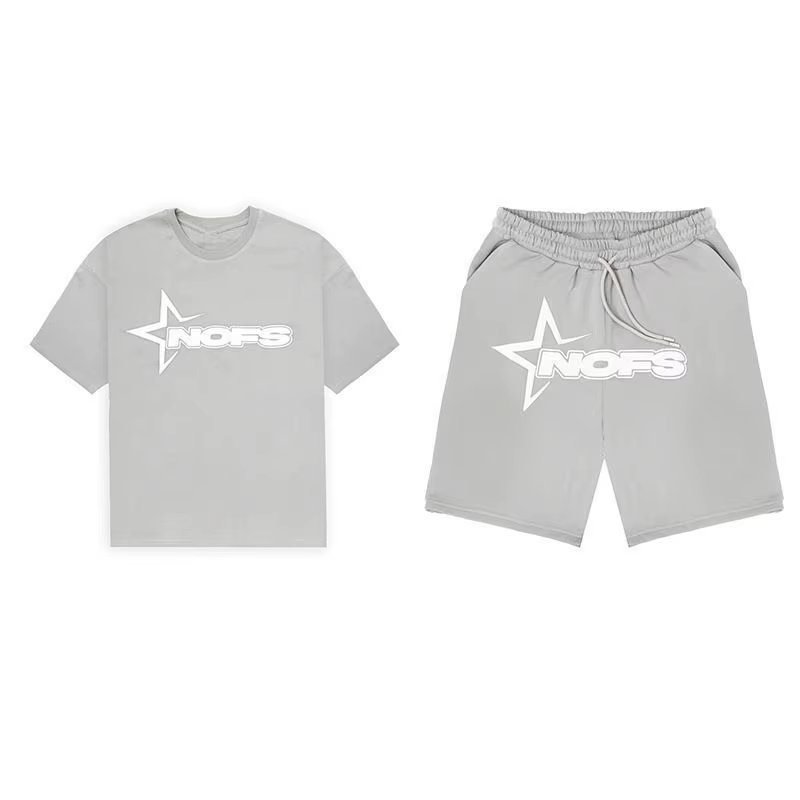Ensemble décontracté sport hip-hop pour homme, nouvelle collection été 2026, marque de mode américai