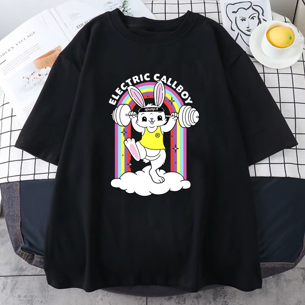 Garçon bande électrique Callboy T-shirts Style Grunge impression graphique t-shirt femmes/hommes T-s