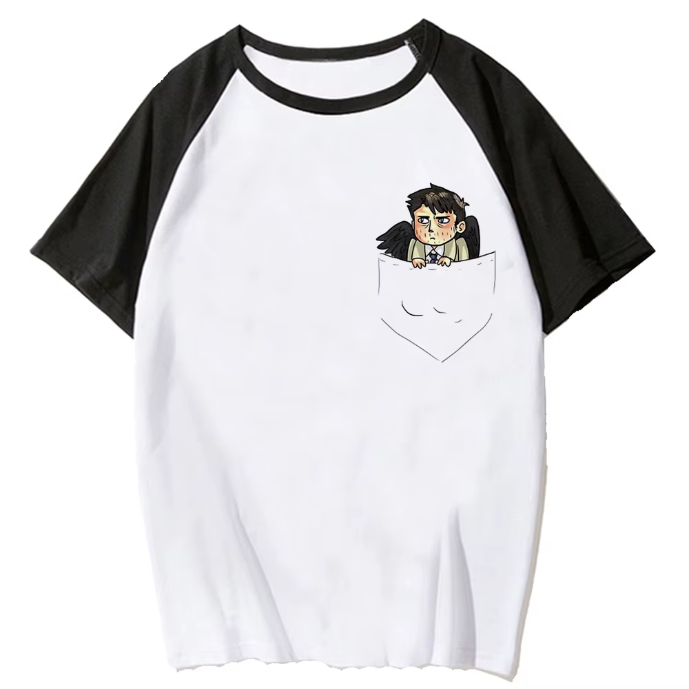 T-shirt surnaturel pour femmes, vêtements de styliste pour filles
