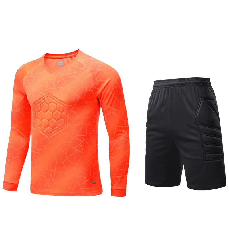 Uniforme de gardien de but de Football pour enfants et adultes, vêtements de sport à manches longues
