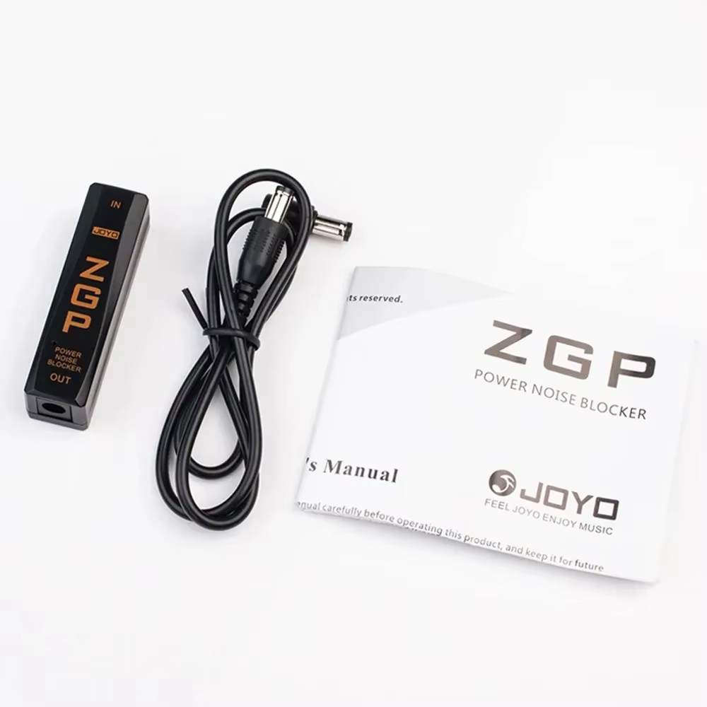 Joyo ZGP guitare pédale puissance bloqueur de bruit Support DC 9V Max 800mA sortie guitare alimentat