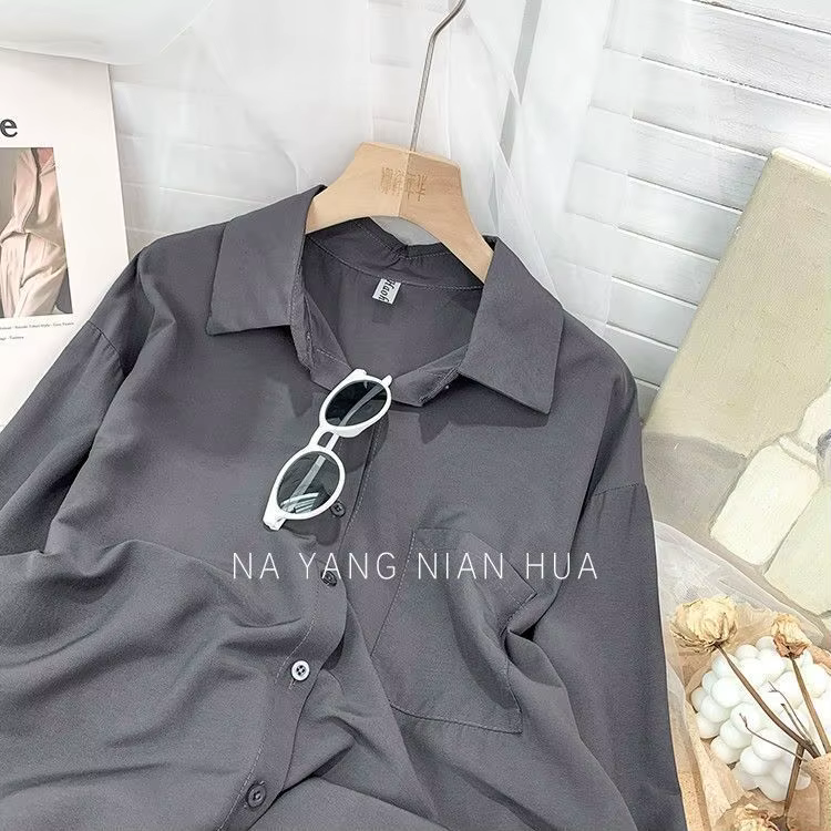 Chemise blanche à manches longues pour femmes, chemisiers en Y pour dames, mode printemps et été, ch