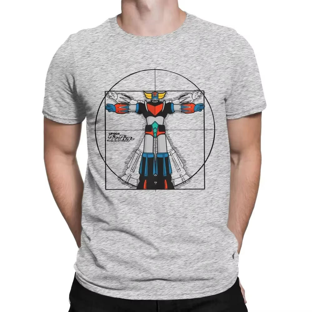 Hommes 192 Vitru Grendizer Goldorak UFO Robot t-shirt 100% coton vêtements Vintage à manches courtes