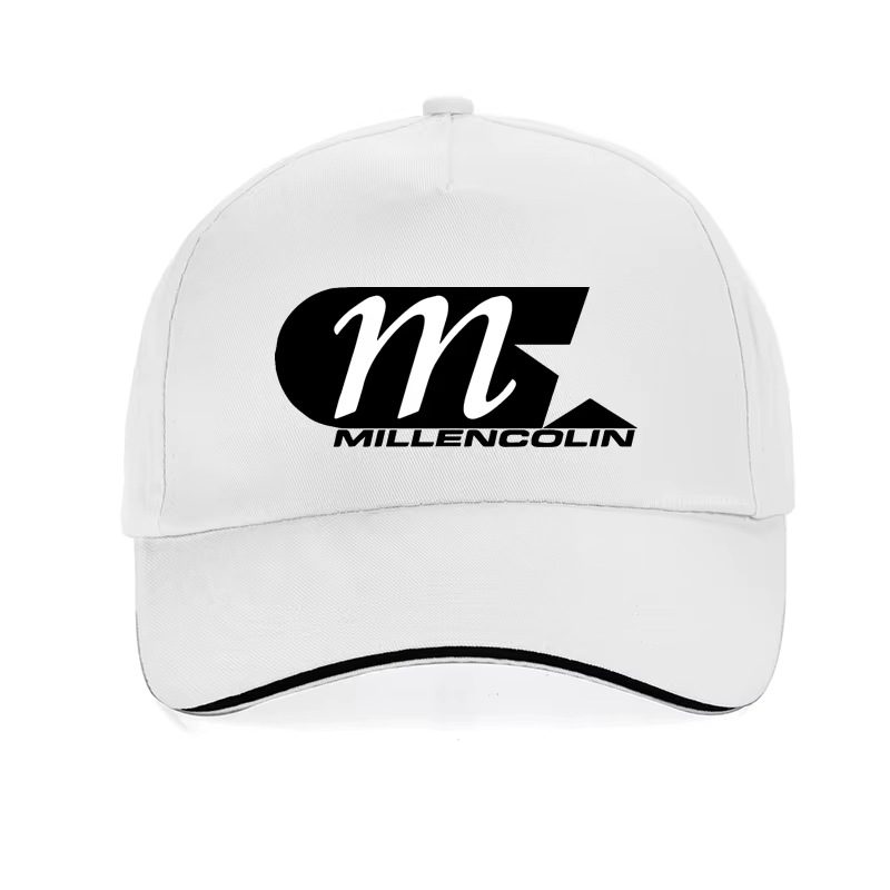 Casquette de baseball avec logo Millencolin, groupe de punk rock, authentique, logo MILLENCOLIN Band