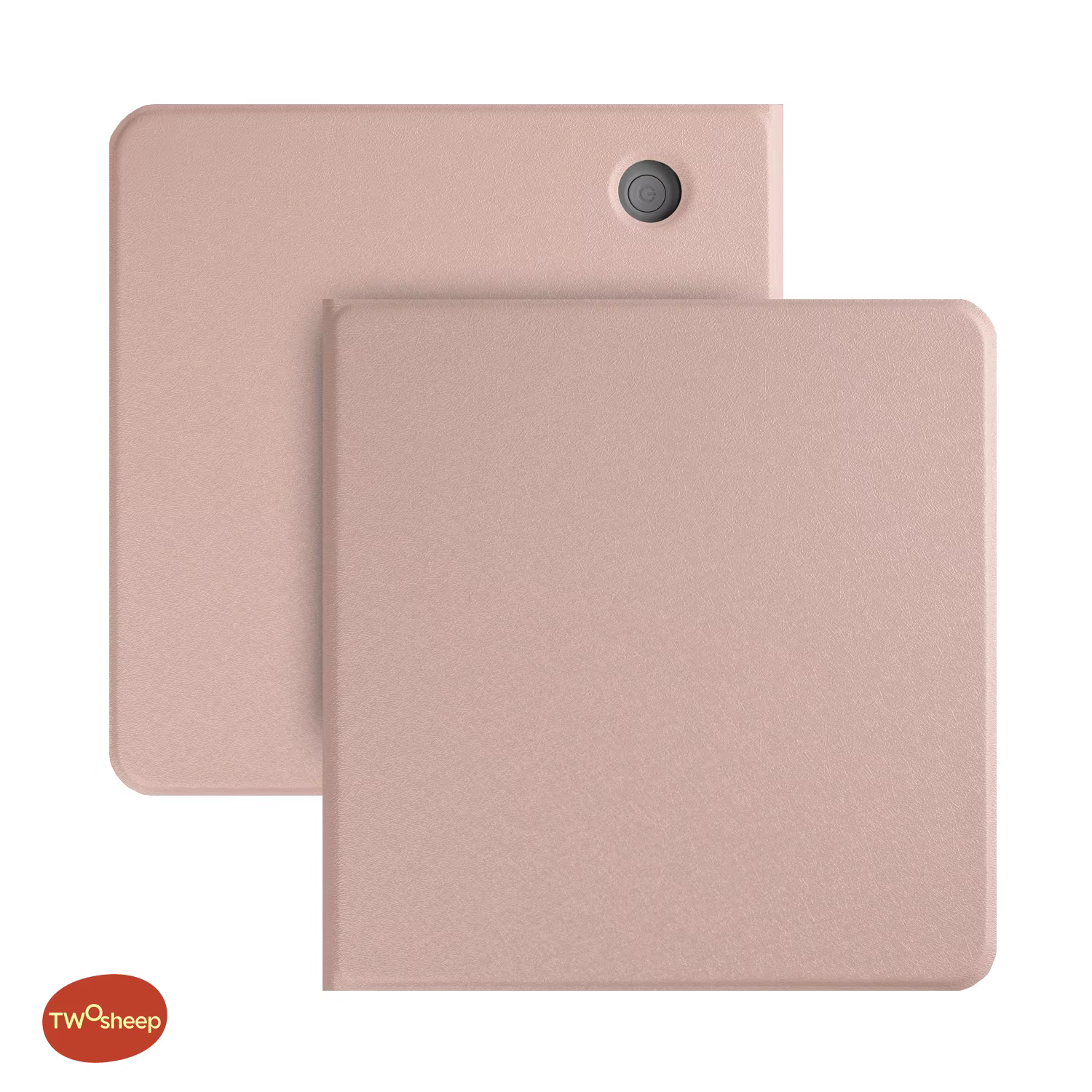 Étui magnétique détachable Twosheep pour Kobo Libra et Kobo Libra 2 avec fente pour stylet, dos tran