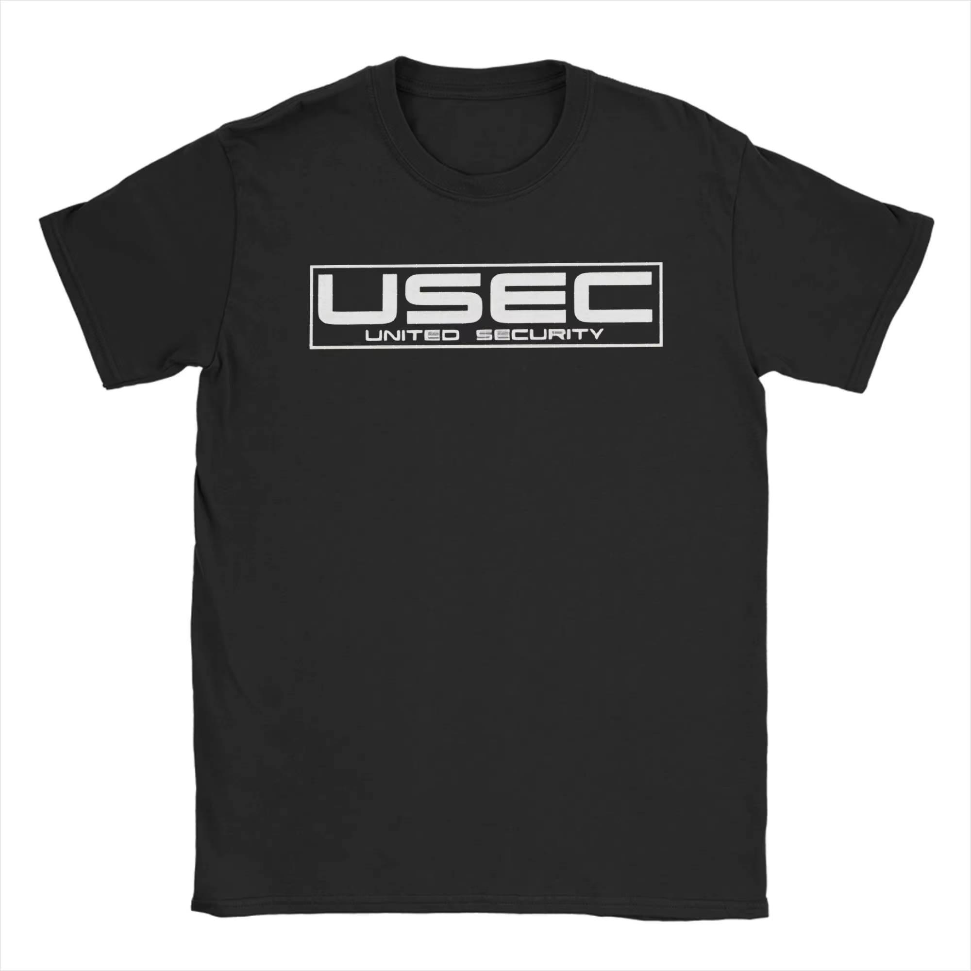 T-shirts vintage USEC Logo Escapes from Tarkovs pour hommes, t-shirt en coton à col rond, à manches 