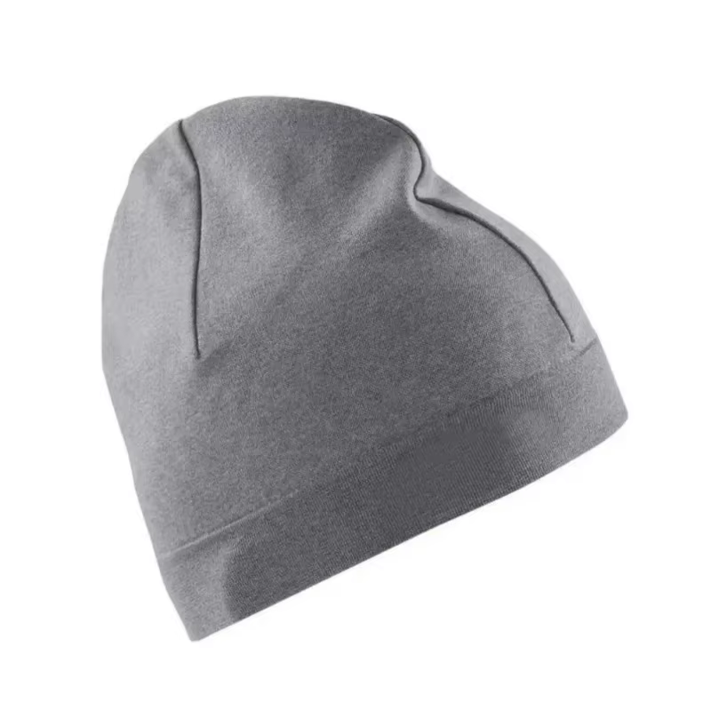 Bonnets d'hiver classiques coupe-vent couleur unie pour la course à pied, respirants et chauds, pour