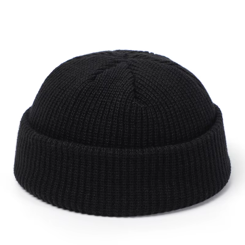 Bonnet sans bord rétro pour hommes et femmes, casquette melon baggy, bonnets Docker FishSuffolk, cha