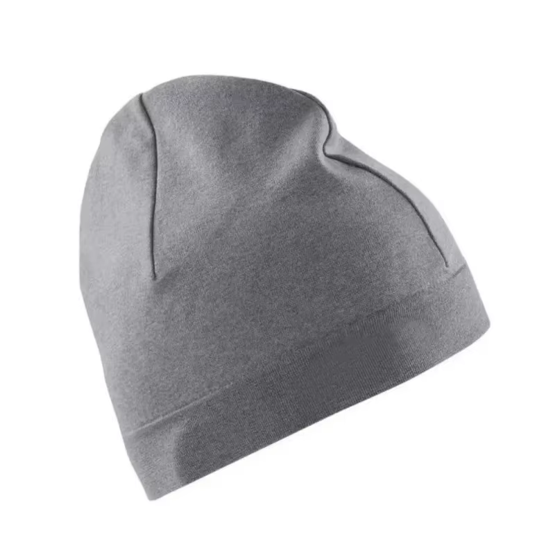 Skullcaps hiver chapeaux de course classique coupe-vent couleur unie Sport Bonnet respirant plus cha