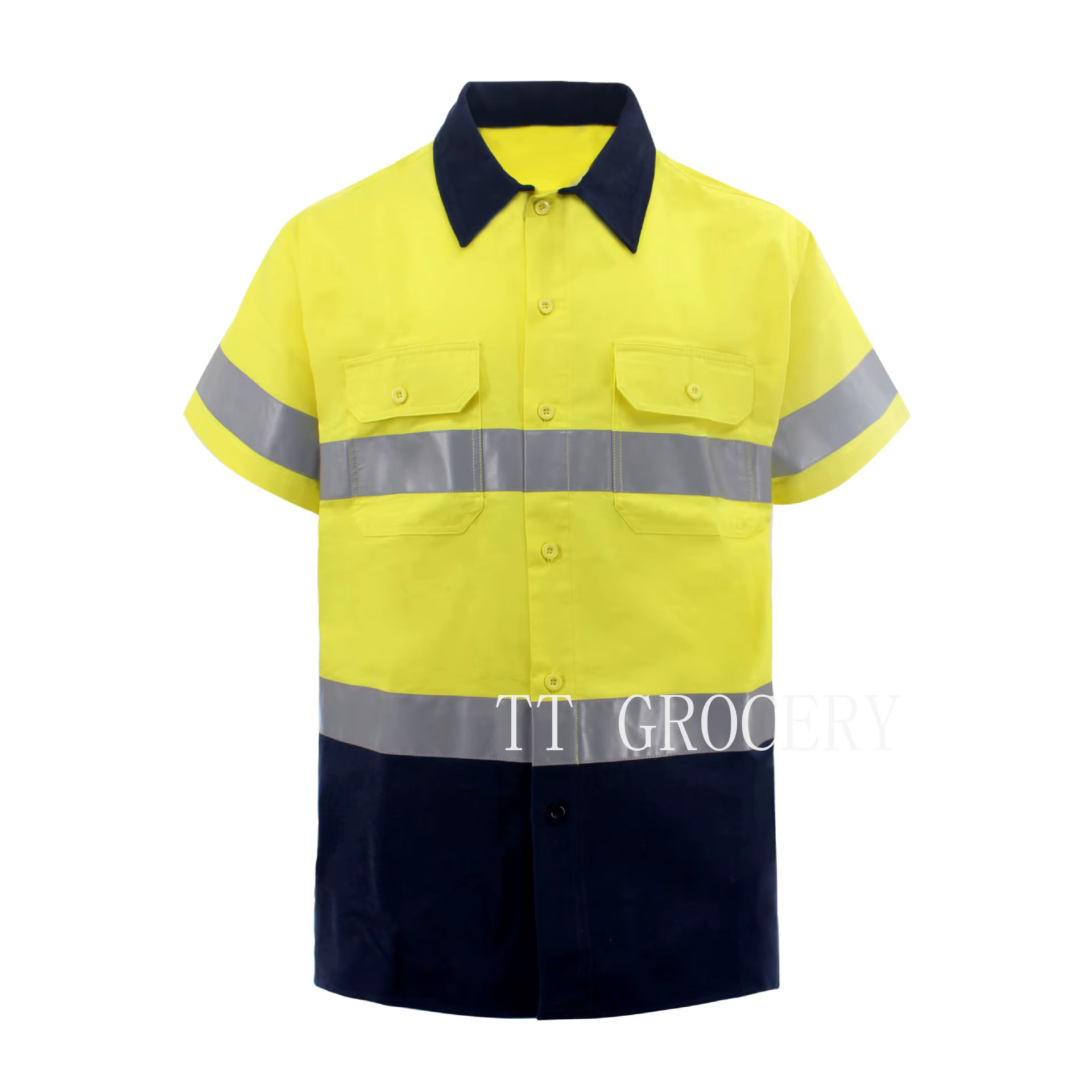 Vêtements de sécurité de Protection du travail, chemise en coton à manches longues pour hommes, vête