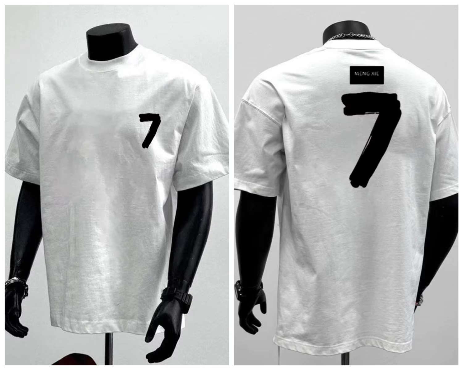 T-shirt tendance en coton 2026, style américain cool et stylé, imprimé personnalisé, col rond, respi