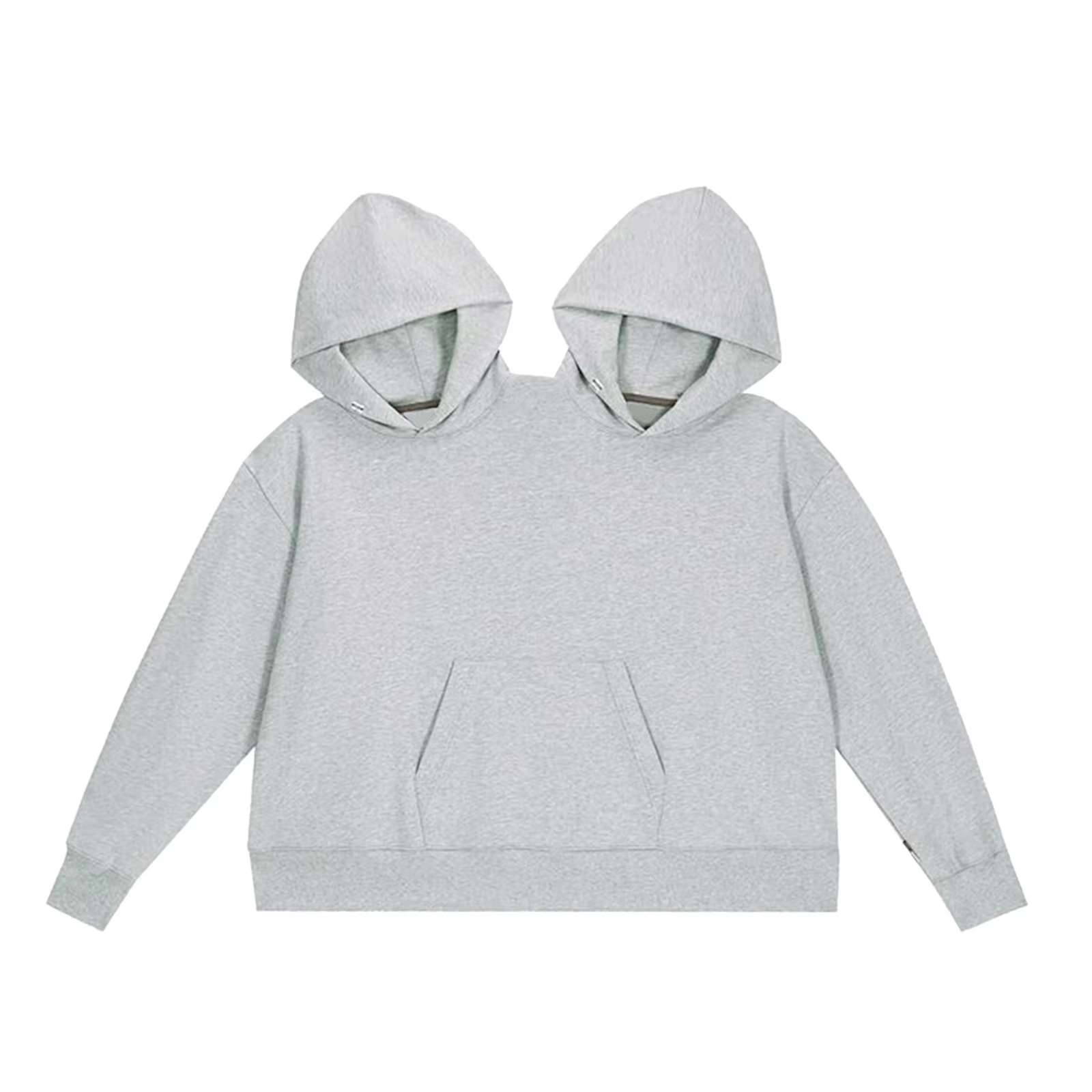 InDispensadt-Sweat à capuche une pièce pour hommes et femmes, sweat-shirt solide, pull pour couples,