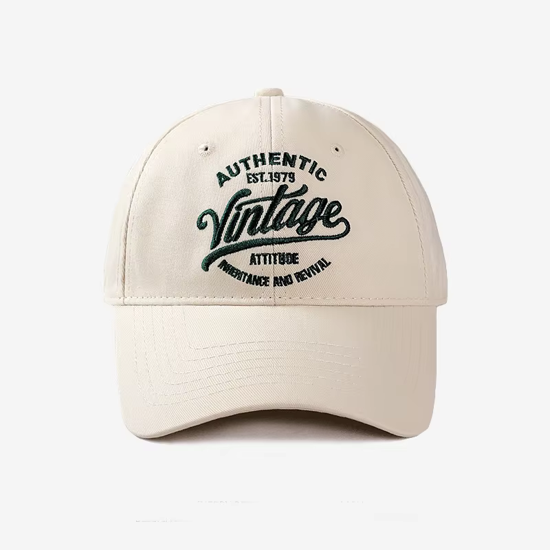 Casquette de baseball rétro brodée à l'anglaise, style streetwear décontracté, unisexe