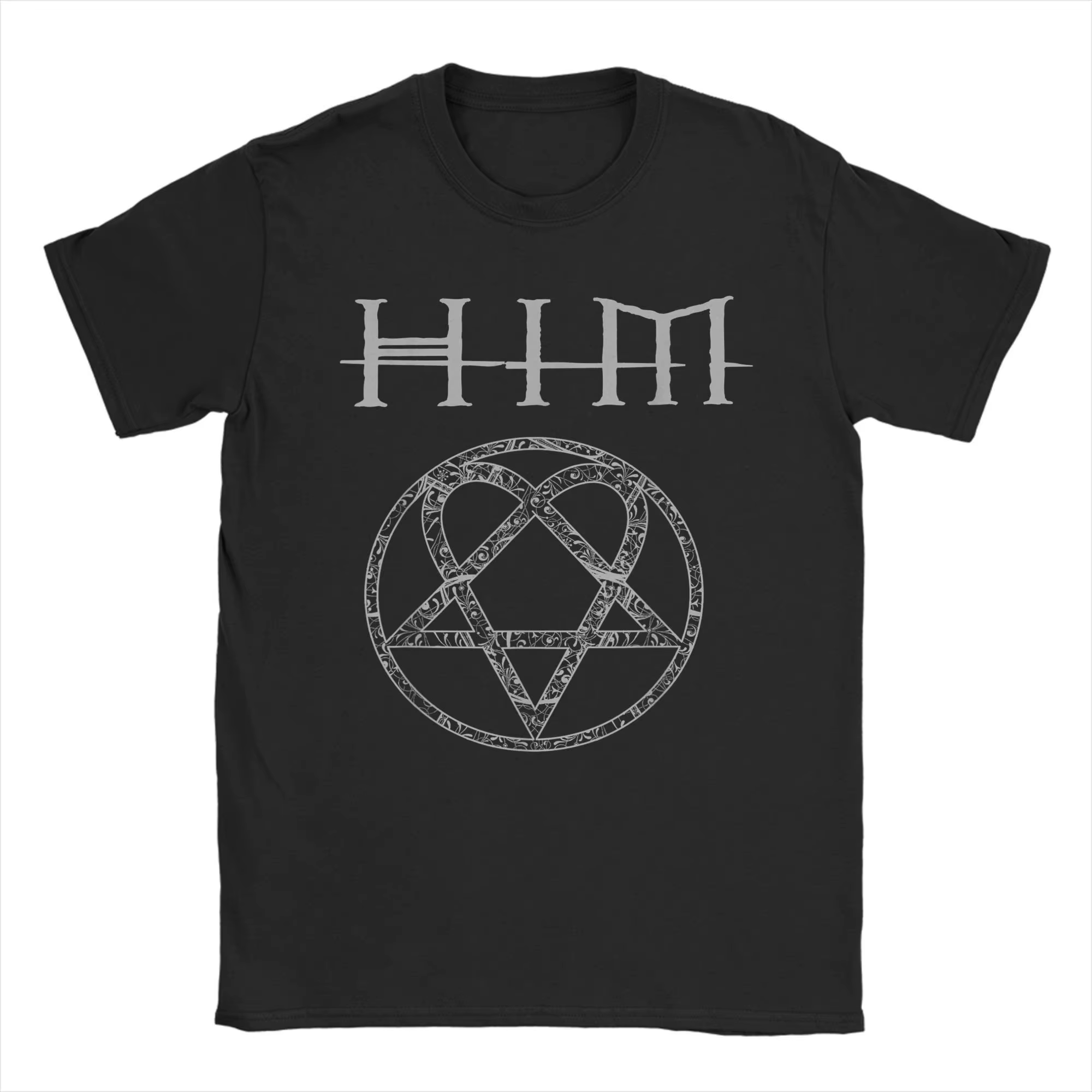 Harajuku t-shirt lui bande Ville Valo Omate coton t-shirts Hippie t-shirt pour adulte été Y2K amusan