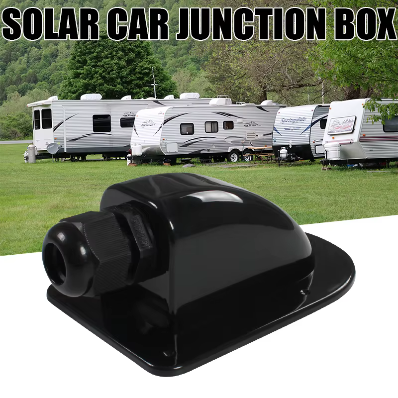 Accessoires de camping-car pour caravane, entrée de fil de toit, câble solaire, ShuBox, accessoires 