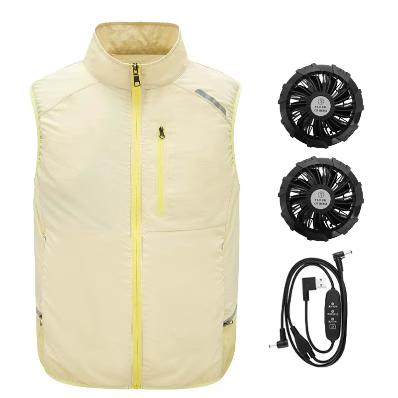 Nouvelles Vêtements Rafraîchissants d'Été Climatisés pour Hommes et Femmes – Gilet de Cyclisme et de