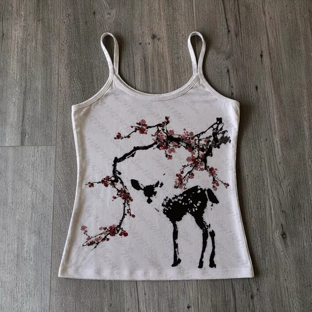 Débardeur imprimé Punk Girl pour femme, style vintage gothique Fairycore, corset sexy, débardeur gru