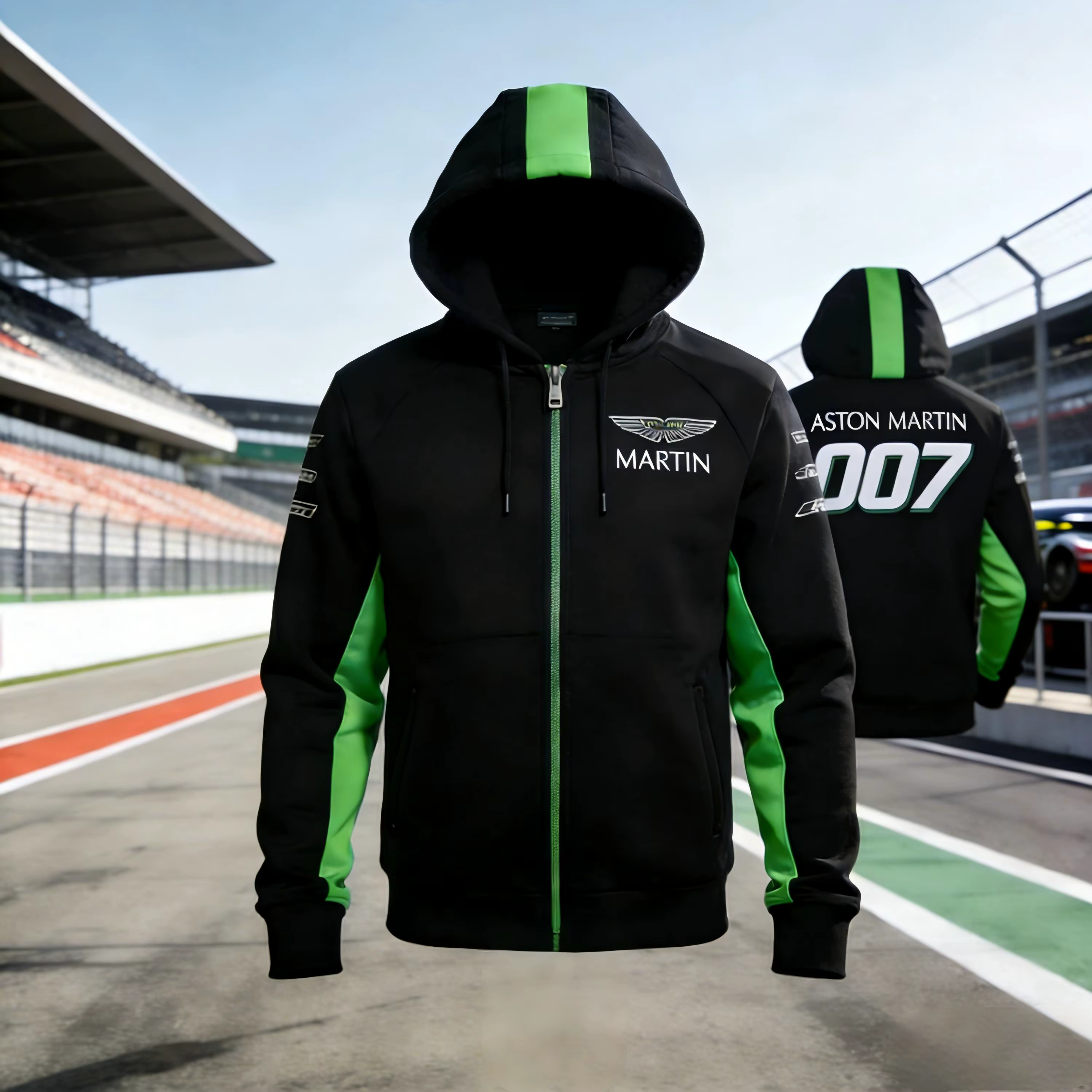 Sweat-shirt à capuche Aston Martin F1 Team pour homme, doux, agréable pour la peau, style streetwear