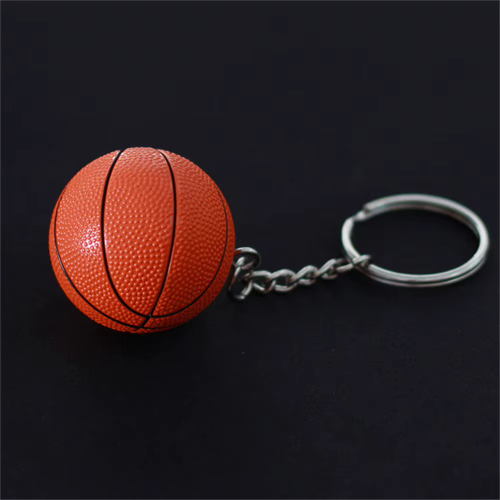 Accessoires de voiture de volley-ball, pendentif de voiture, porte-clés amusant de football, porte-c