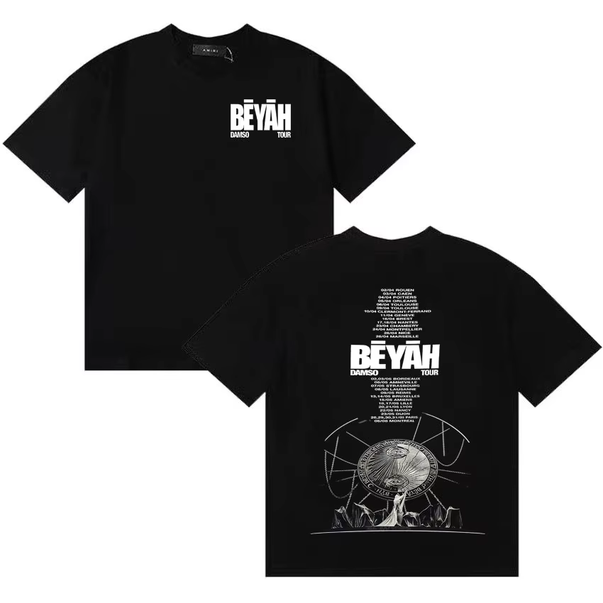 T-shirt tendance Singer Damso 2026, style hip-hop oversize pour adolescents, manches courtes, unisex