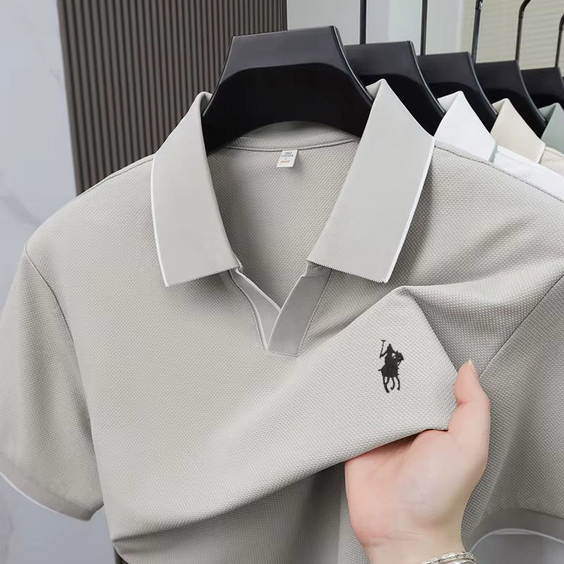 Chemises Polo de Luxe pour Hommes, Dernières Tendances, Coupe Confortable, Respirantes, Fraîches, Ma