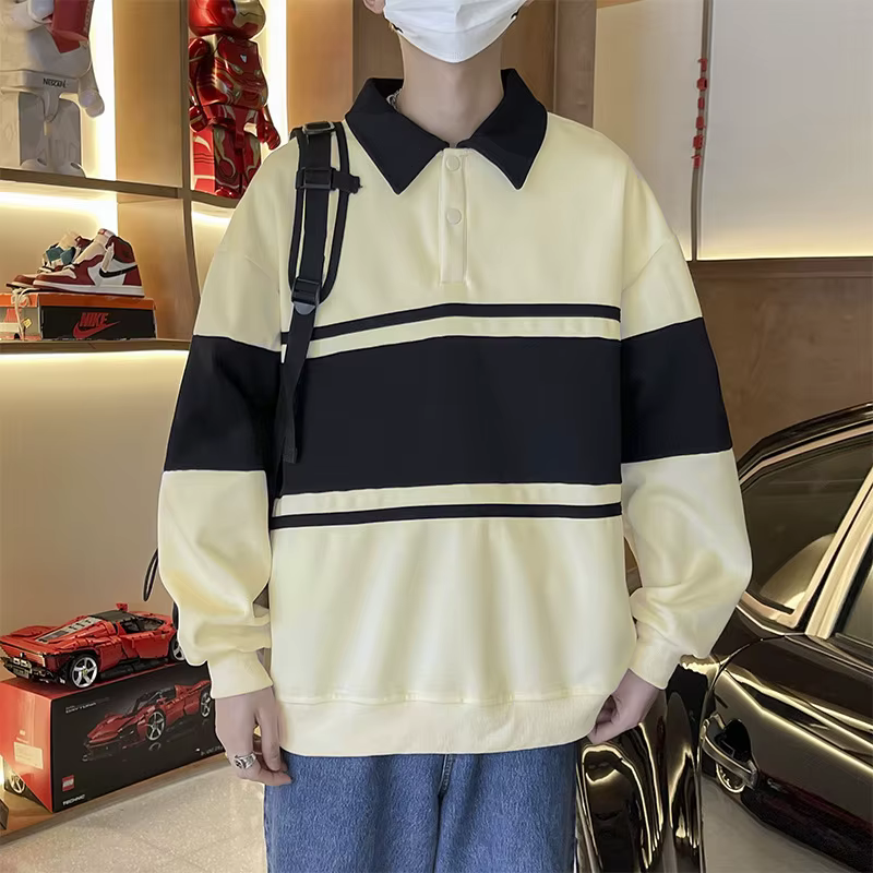 Y2k sweat à capuche homme Style de rue vêtements de rue sweat à capuche femme rétro couleur bloc swe