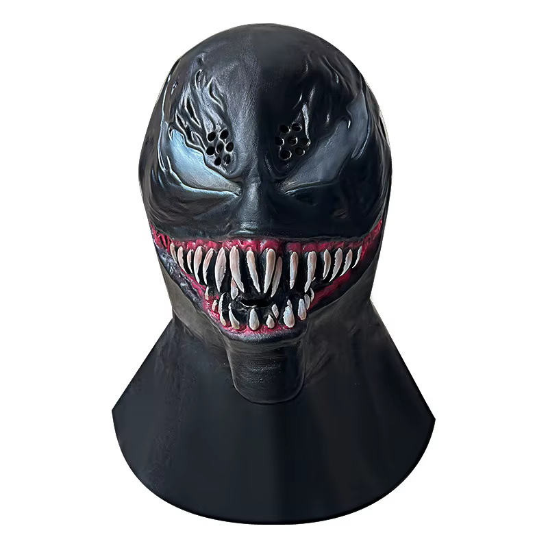 Masque Venom super-héros Cosplay, masques d'horreur en Latex, casque, couvre-chef de fête d'hallowee