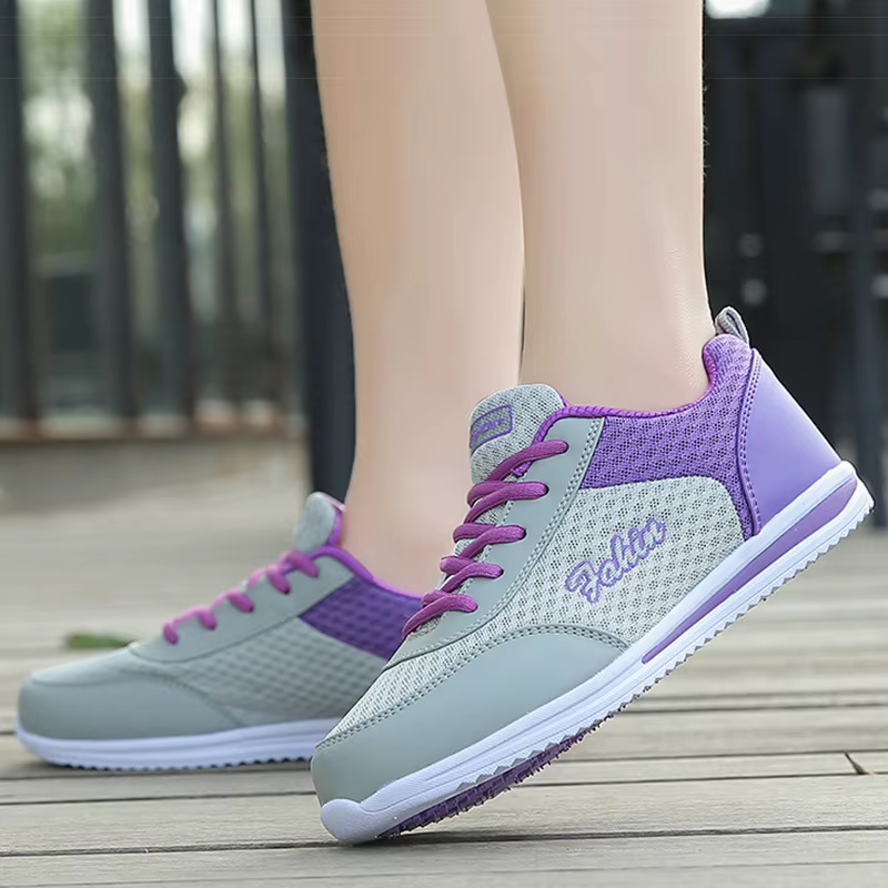 Baskets classiques pour femmes, chaussures de sport en maille respirante, décontractées, plates, Ten