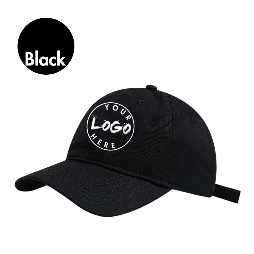 Casquette de baseball rétro Lucia avec logo personnalisé, broderie et impression sur mesure, ajustab