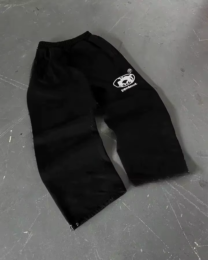Pantalon de jogging PROTECT streetwear pour homme, pantalon de créateur, pantalon de survêtement Y2K