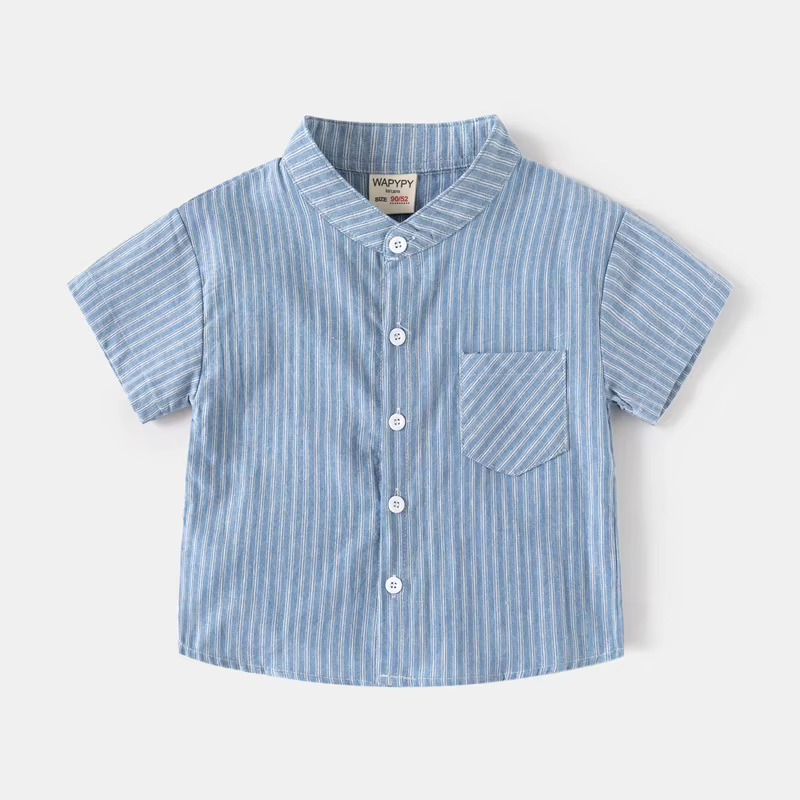 2025 chemises pour enfants pour garçons tout-petits 1 à 2 3 4 5 6 7 ans blanc noir jaune 100% coton 