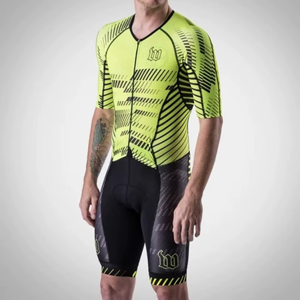Combinaison de Triathlon pour hommes, vêtements de course de Triathlon à Distance, cyclisme, course 