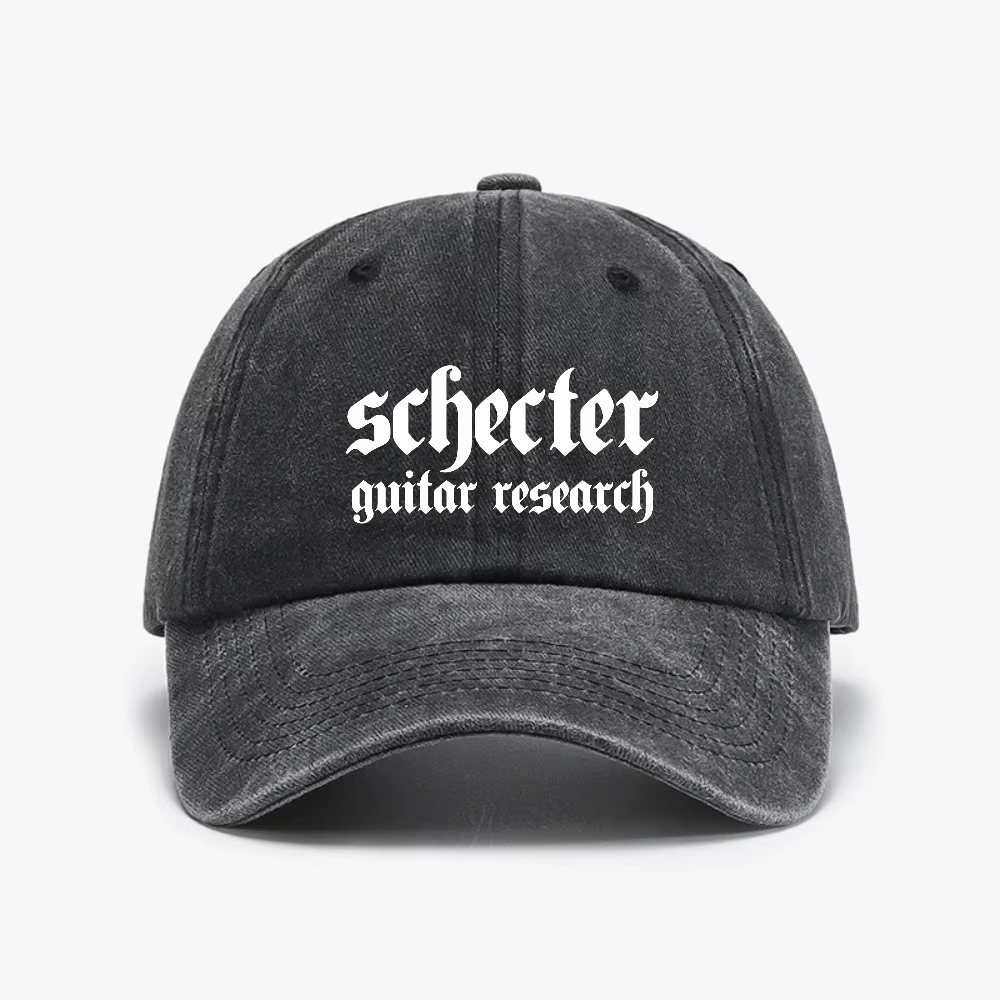 Casquette de baseball Schecter Electric Guitar Scott pour femmes et hommes, chapeau réglable unisexe