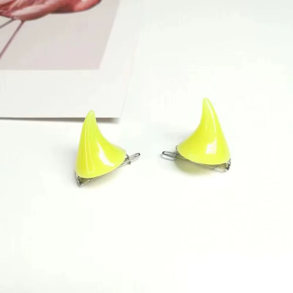 Accessoire de cheveux pour fille, joli et fantaisiste, 1 paire, clip à cheveux stéréo pour femme, co