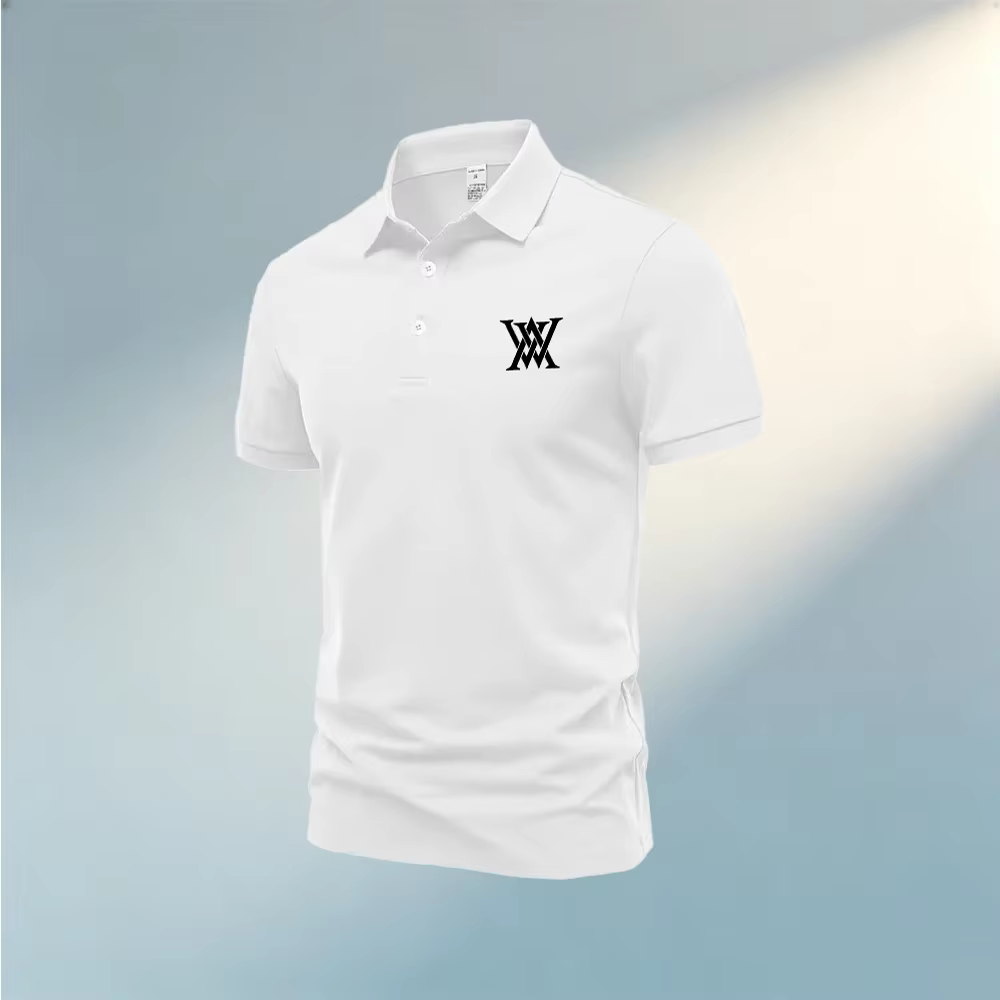 Chemises polo unies pour hommes à manches courtes, décontractées, nouveauté été, pour le quotidien, 