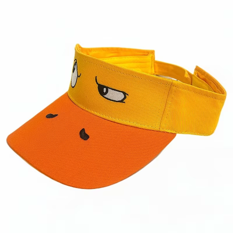 Casquette de baseball brodée de canard – Visière non structurée réglable et mignonne pour l'extérieu