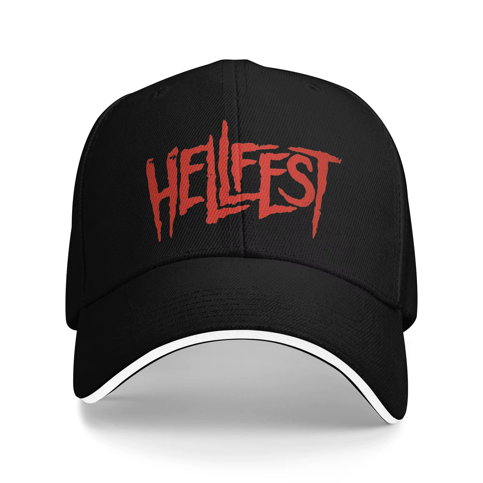 Hellfest Heavy Metal Festival de musique Logo casquette de Baseball décontracté camionneur chapeau é