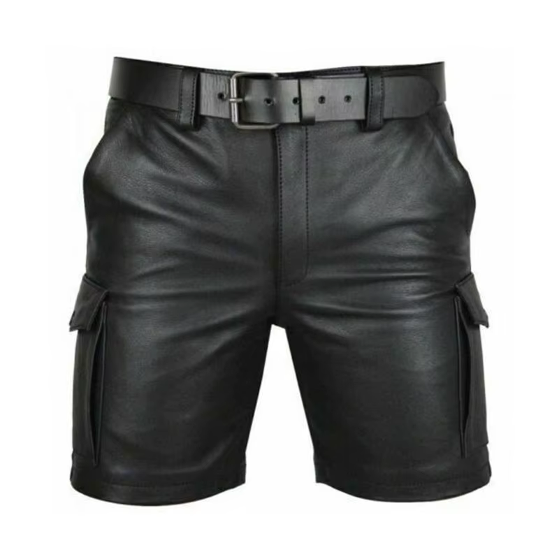 Halloween adulte hommes pantalon en cuir médiéval rétro Punk rétro Renaissance vêtements hommes moye