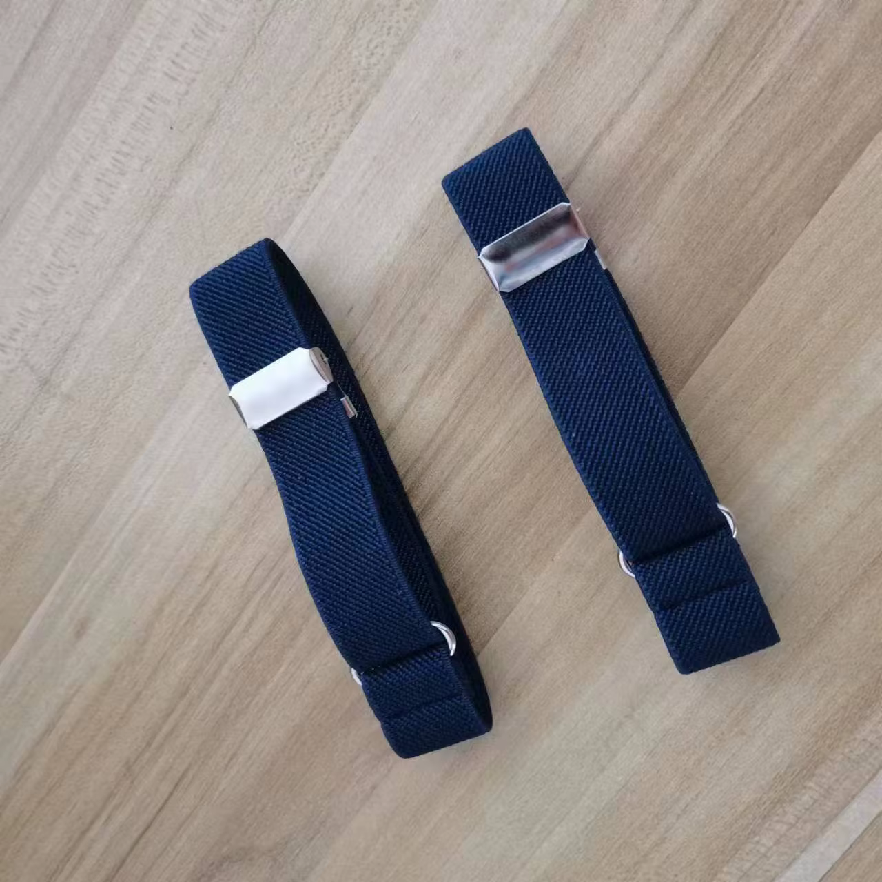 Jarretelles élastiques à manches de chemise, 2 pièces, brassards d'été de 2cm de large pour serveurs