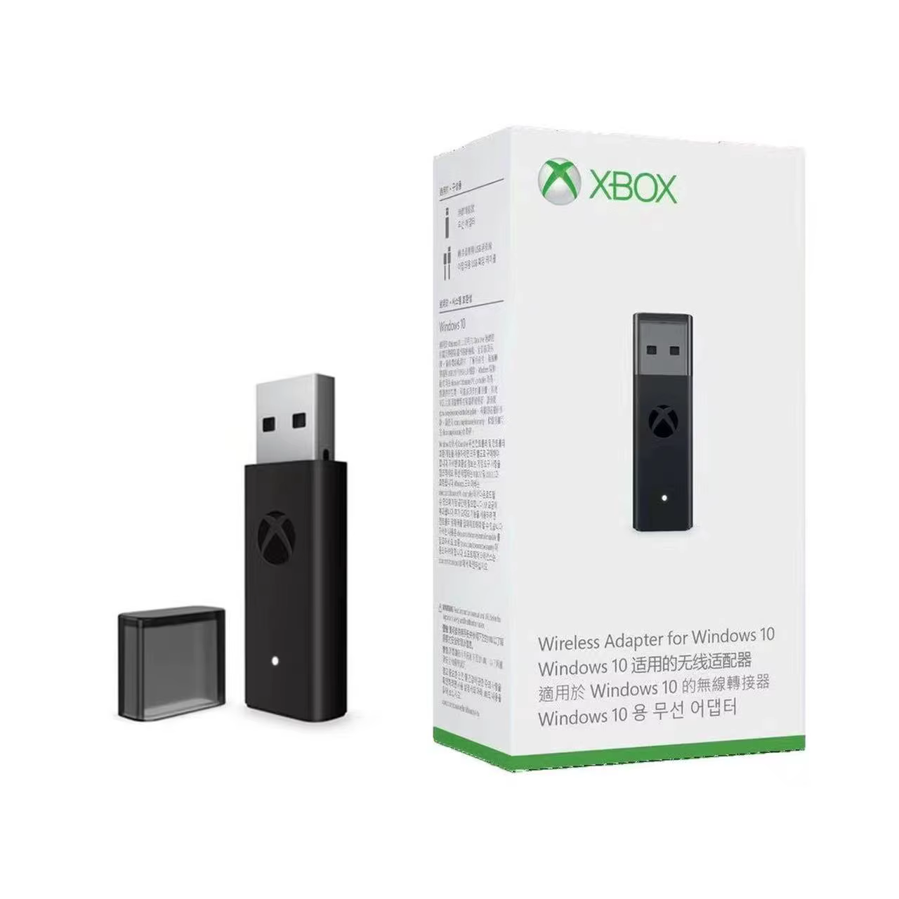 Adaptateur USB pour Xbox One S X Elite Windows PC récepteur 1ère ou 2ème Console de jeu Joystick man