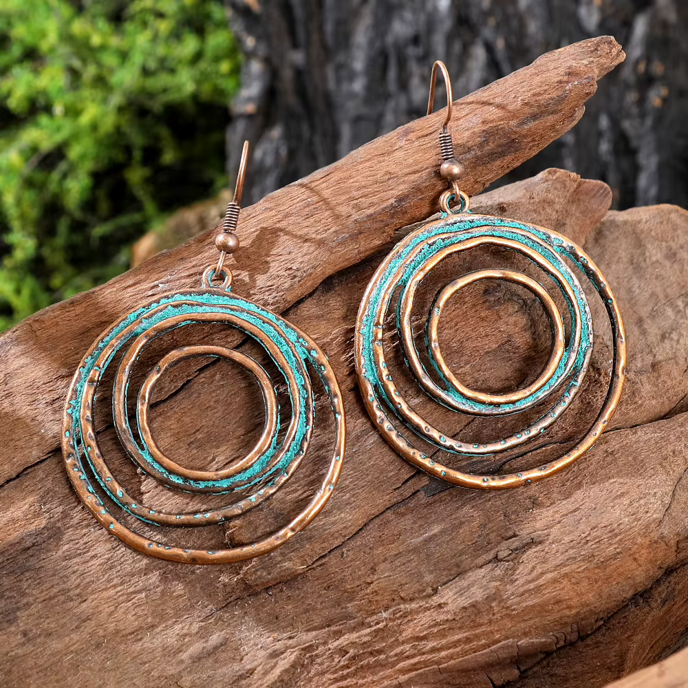 Ensemble de bijoux de style bohème pour les vacances : Ensemble de 3 pièces comprenant un collier av