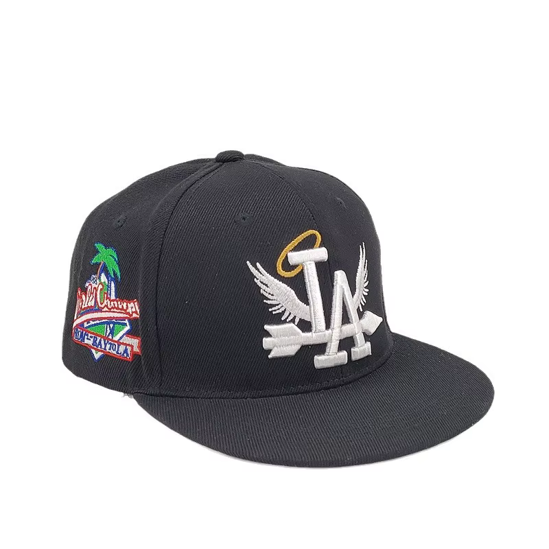 Casquette de baseball brodée de Los Angeles unisexe ailes d'ange casquette hip hop en plein air régl