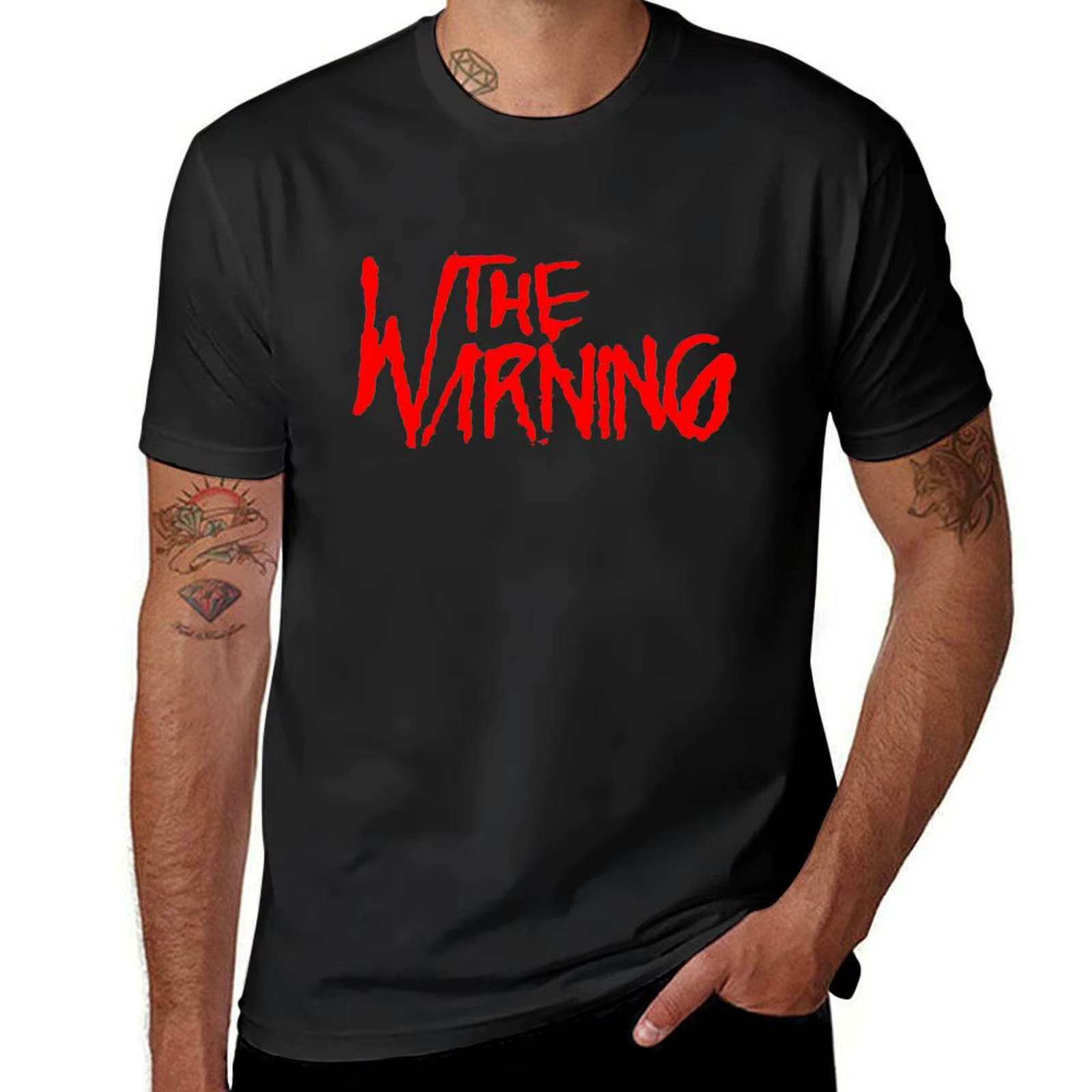 T-shirt du groupe de rock mexicain The Iodine, vêtements esthétiques, HeavyFriend, Économie pour hom