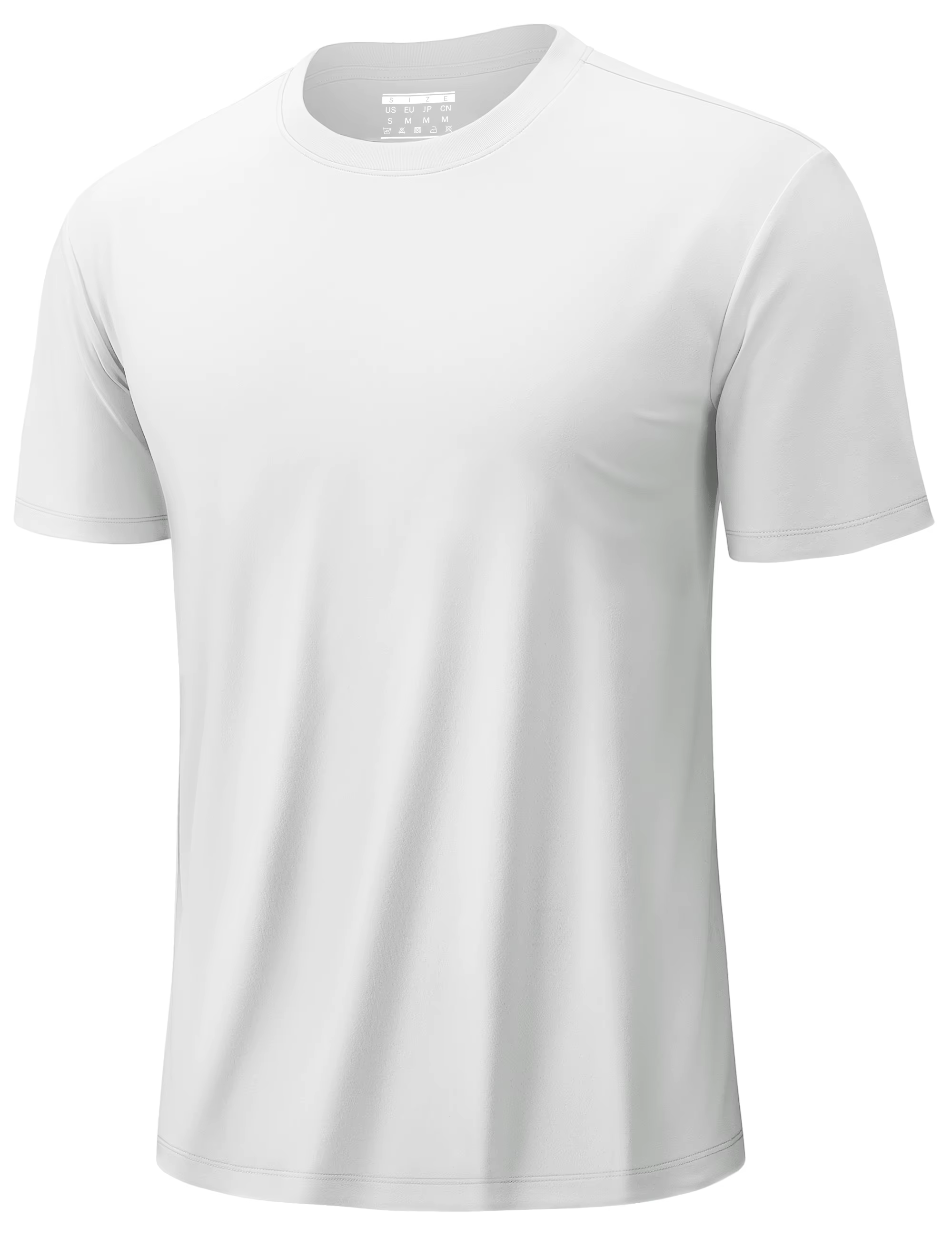 MAGCOMSEN T‑shirt Homme Manches Courtes UPF 80+ Protection Solaire Respirant Léger Été Casual Col Ro