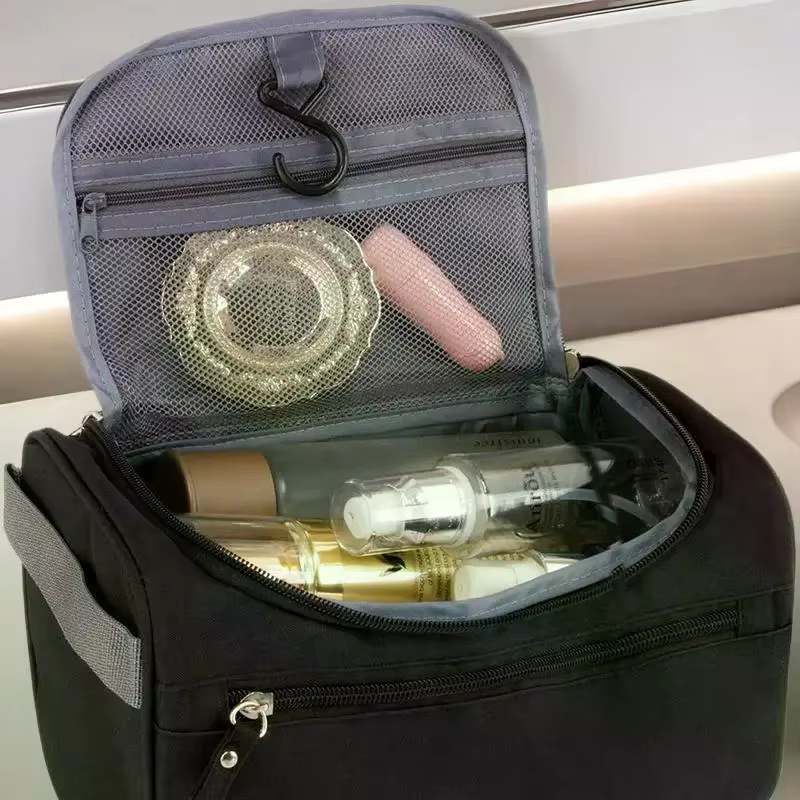 Trousse de Toilette Portable pour Hommes pour Voyages d'Affaires en Extérieur, Trousse à Cosmétiques