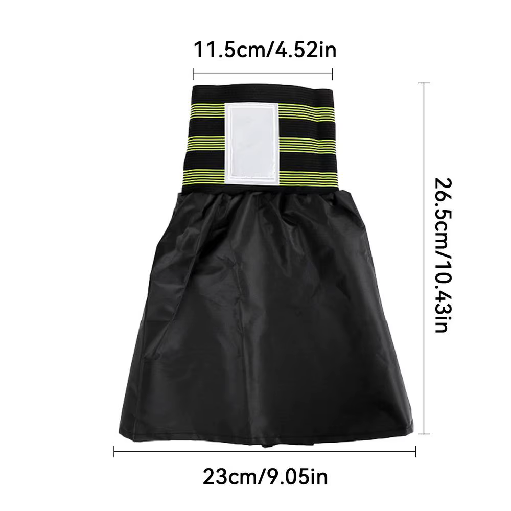 Guêtres de trail running réglables, guêtres de sécurité réfléchissantes, protections de jambes pour 