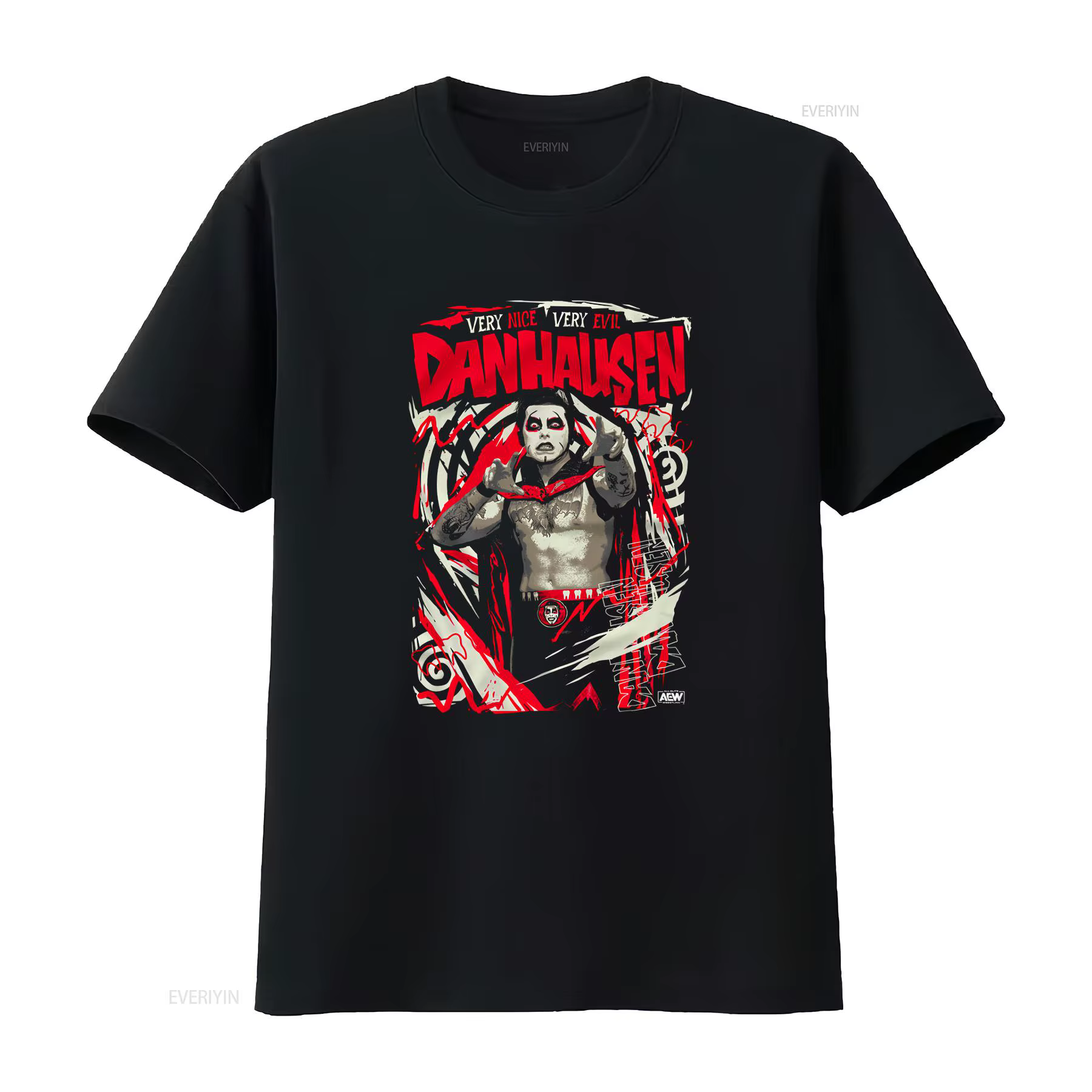 Danhausen Trance AEW T-shirt officiel à manches longues ou courtes, vintage, lavé, doux, légèrement 
